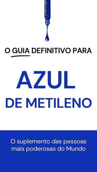 Capa do ebook Azul de Metileno O Suplemento das Pessoas Mais Poderosas do Mundo! 1.4.png