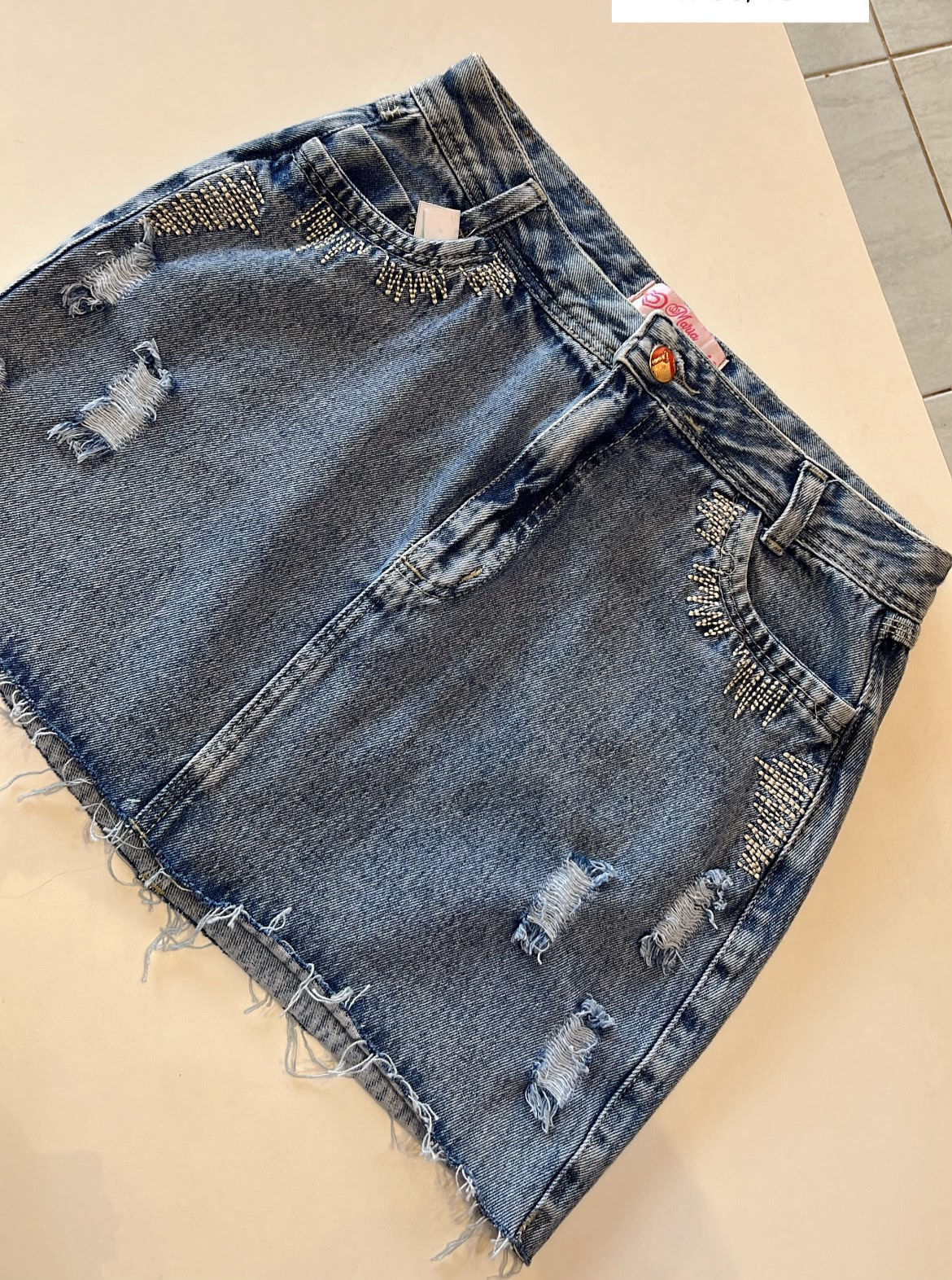 Saia jeans 