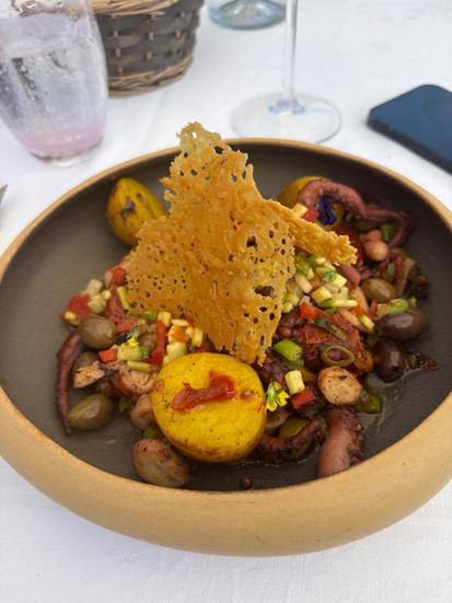 Pulpo salad