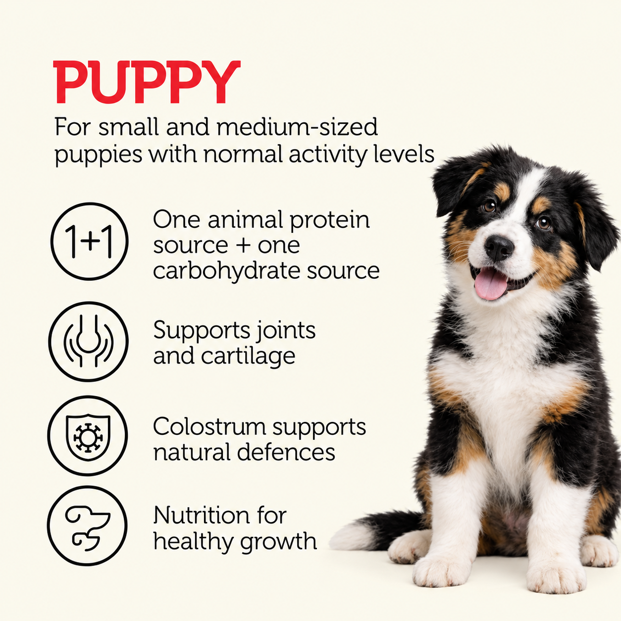 MERA Pure Sensitive Puppy Turkey & Rice for puppies and mother dogs