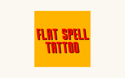 Flat Spell Tattoo