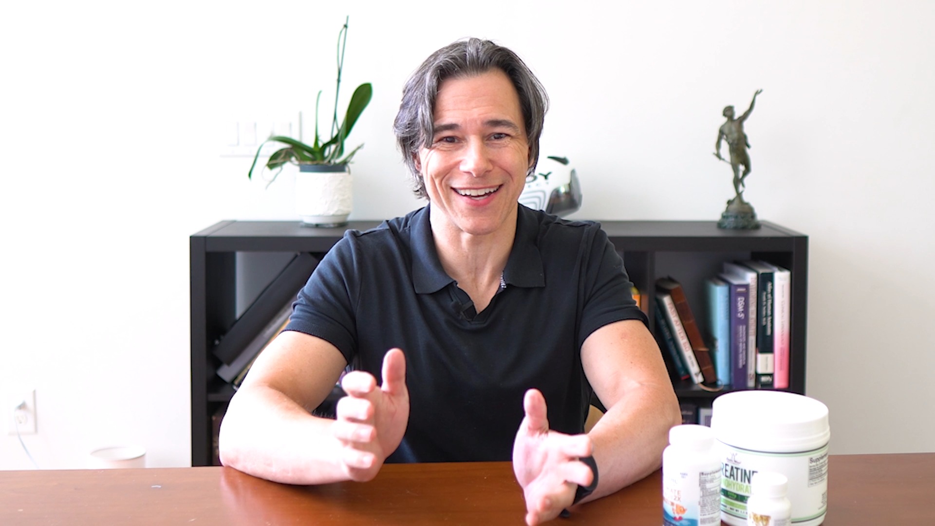 Person on a video call at a desk, representing Veo Health virtual coaching and consults