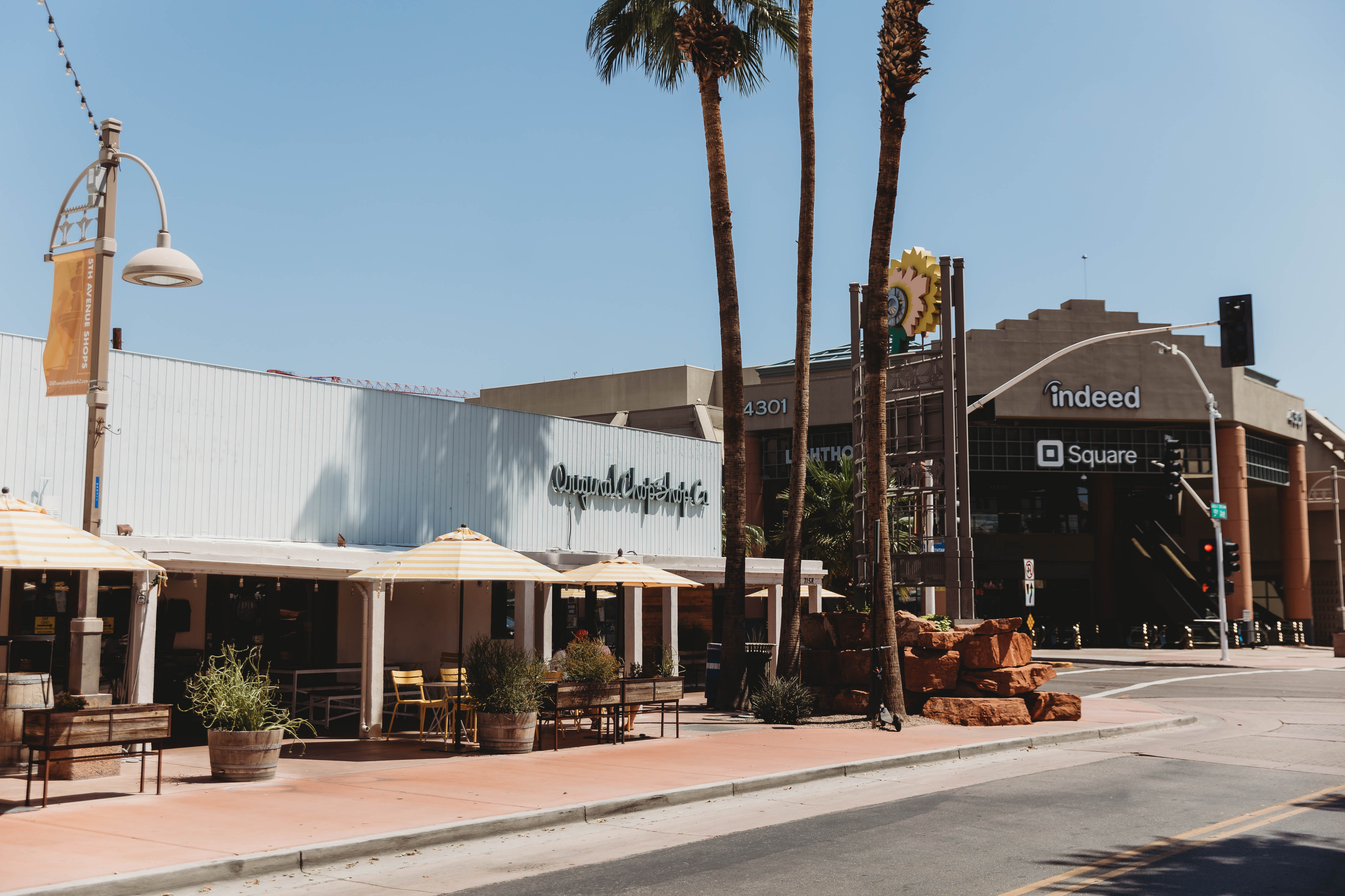 Original ChopShop Phoenix Scottsdale location exterior
