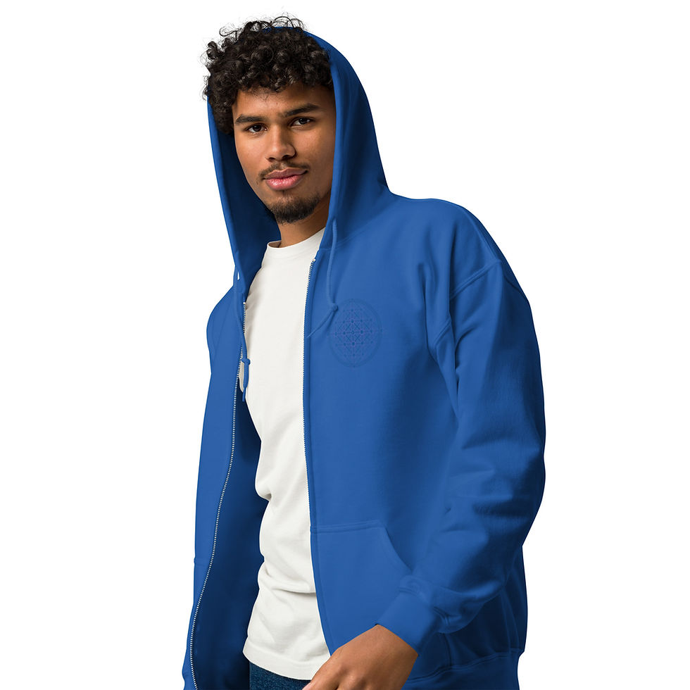 Thumbnail: Unisex heavy blend zip hoodie