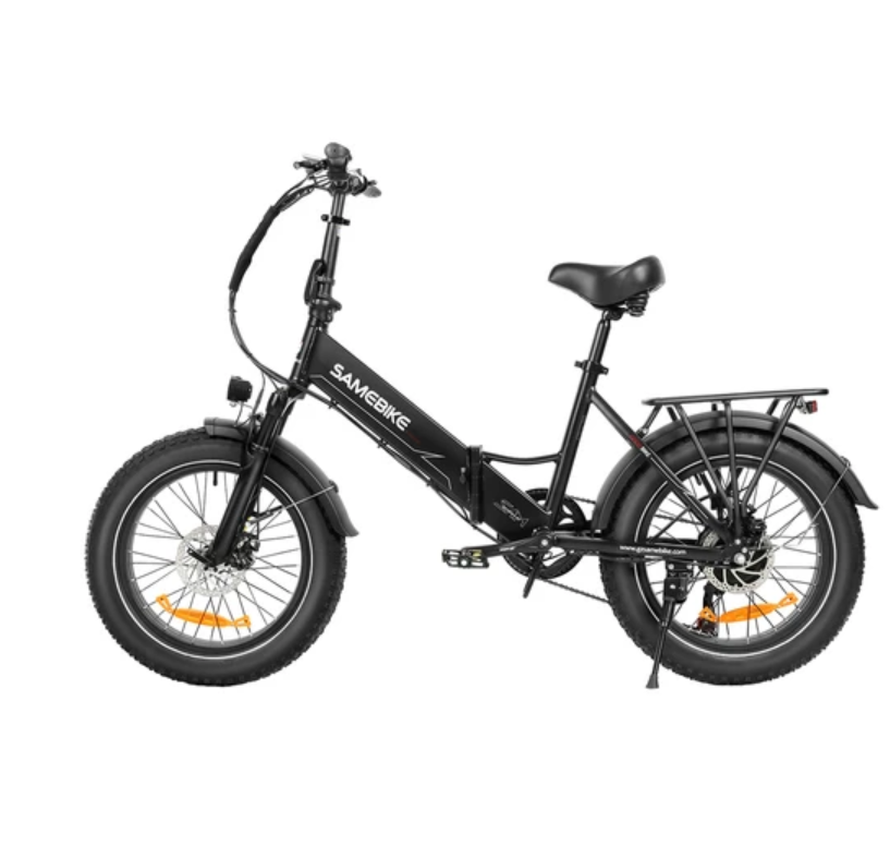 Miniaturbild: Schwarzes SAAMBIE Klapp-E-Bike