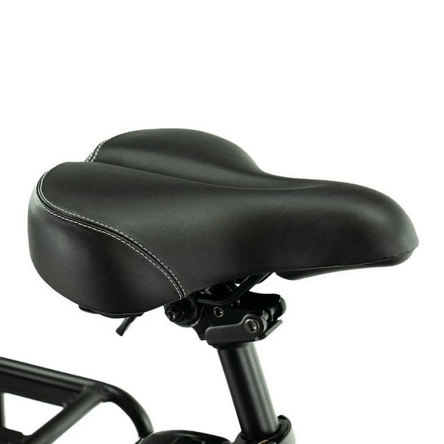 Miniaturbild: Schwarzer E-Scooter-Sattel