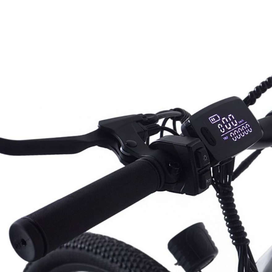 Miniaturbild: E-Scooter Lenker mit Display und Bremshebel