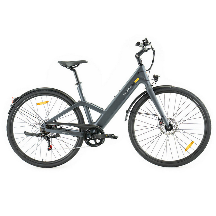 Vélo électrique ENGWE gris, cadre bas