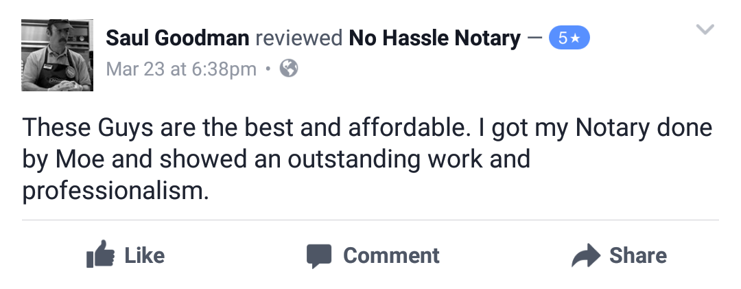 Notary Public Burbank