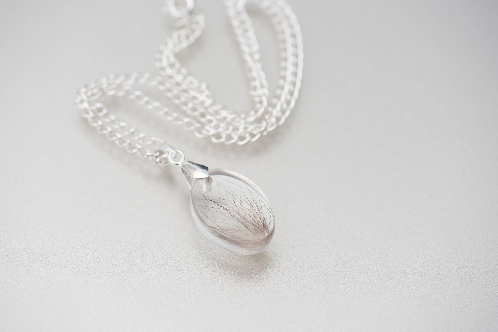 Oval Cat Fur Necklace (AUD)