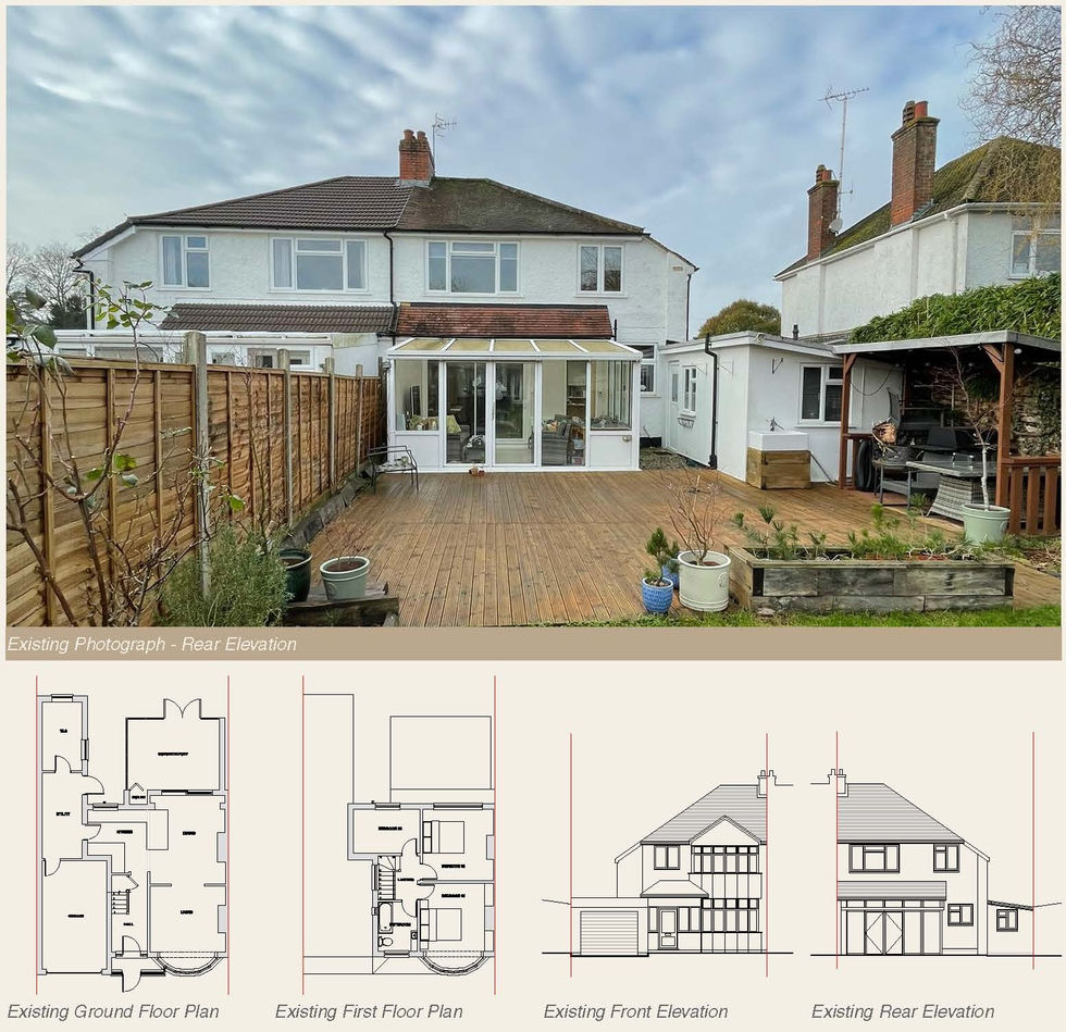 Existing Rear Elevation