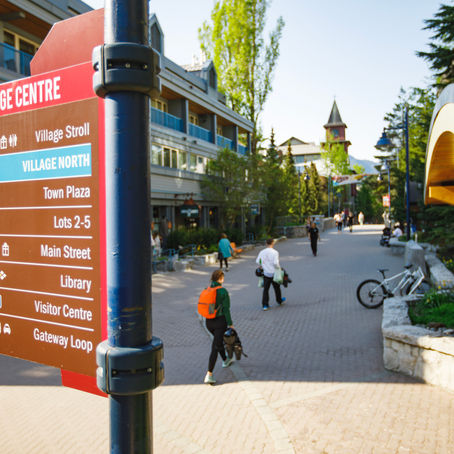 Whistler village stroll