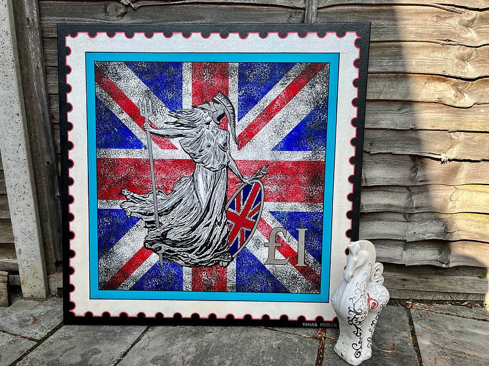 Thumbnail: BRITANNIA £1 Stamp  #98