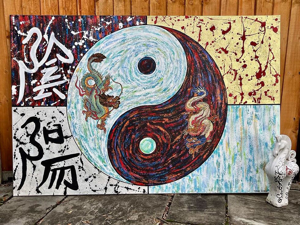 Thumbnail: "Ying Yang Happy Dragons"  #102