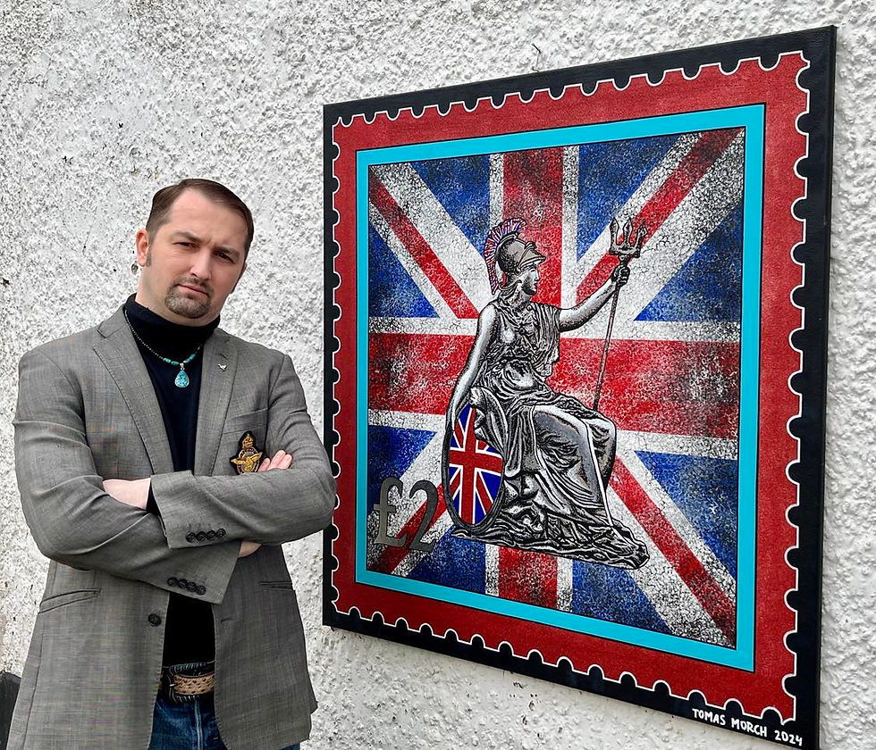 Thumbnail: Sitting Britannia £2 Stamp  #106