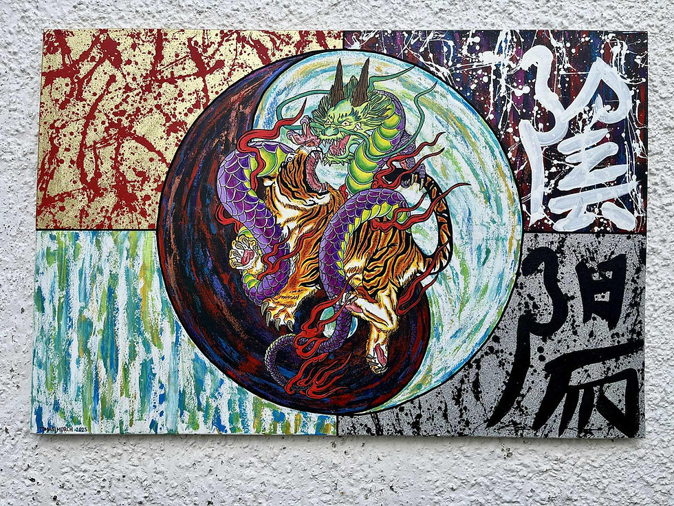 Thumbnail: Ying Yang Tiger fightin the Dragon #132