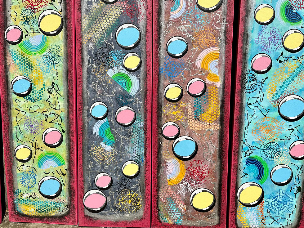 Thumbnail: Floating Bubbles 10 Pieces Decor #108