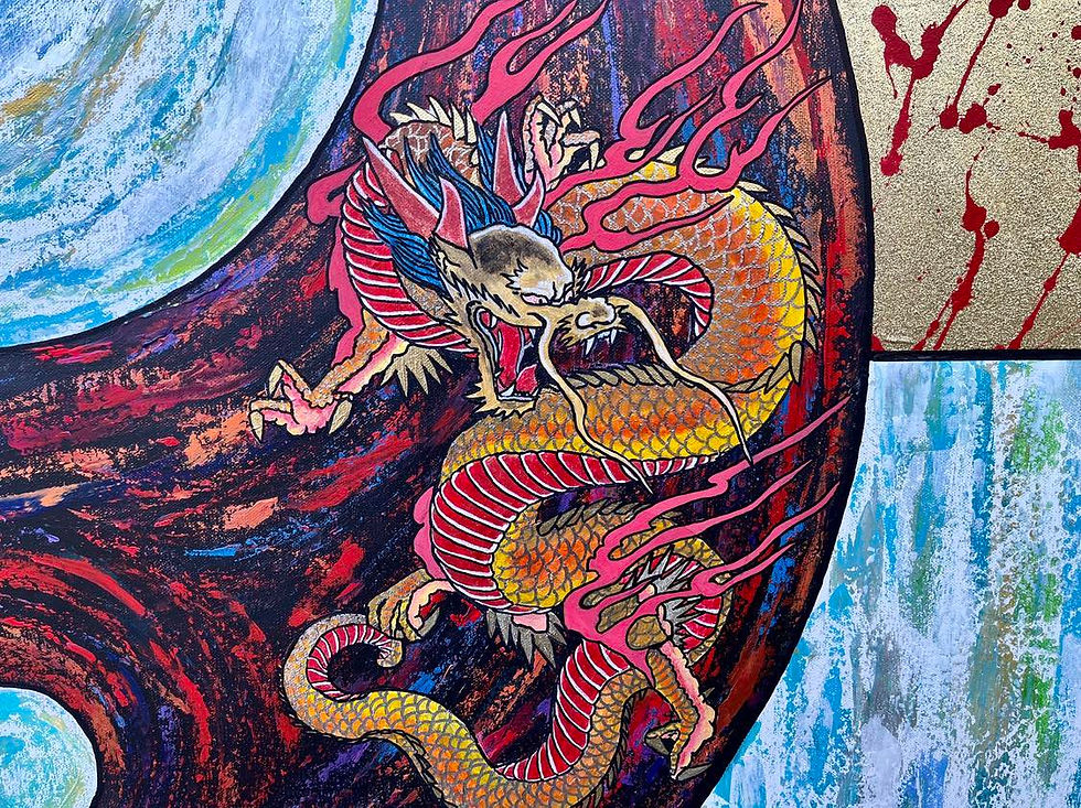 Thumbnail: Yin Yang Furious Dragons  #100