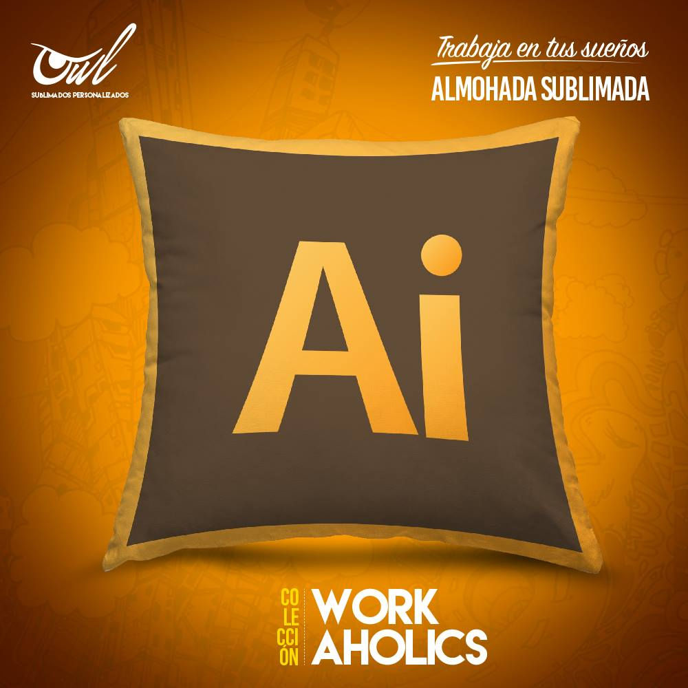 Cojín Workaholics Ai