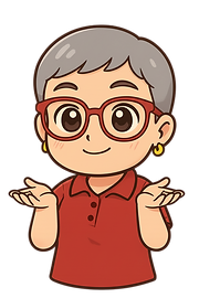 A cartoon image of Shoshana is open to feedback.