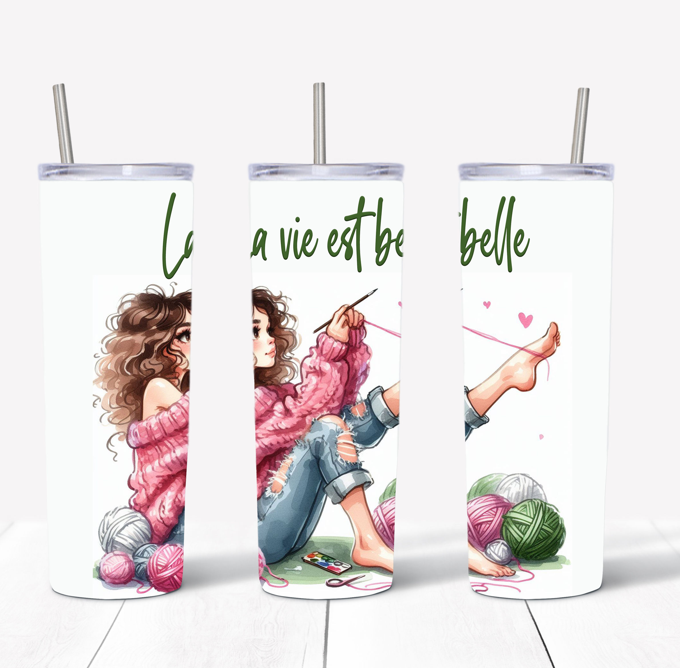 Tumbler La vie est belle .