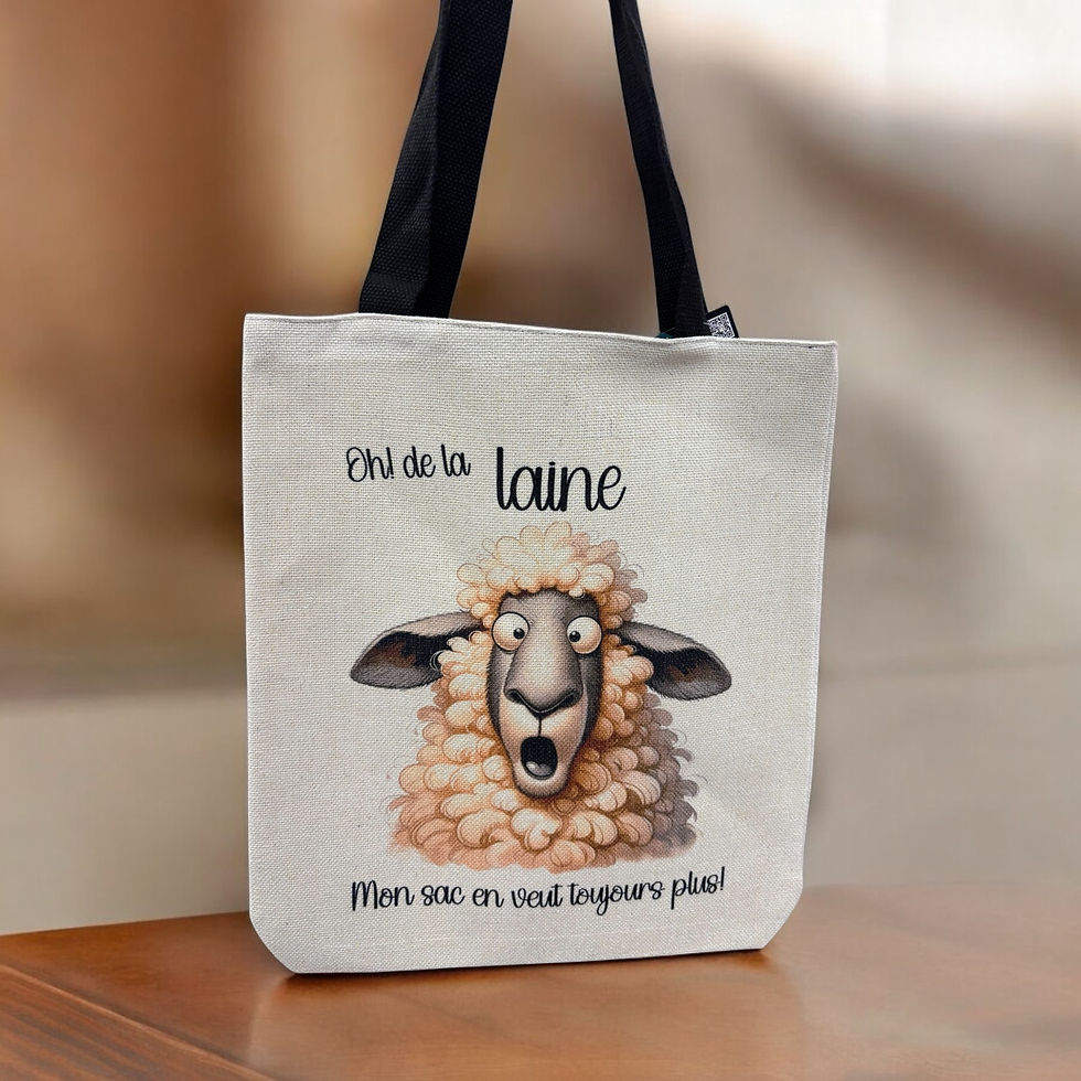Moutons avec style Oh ! de la laine