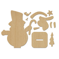 Bois - Bonhomme rond rond - C. Fellis