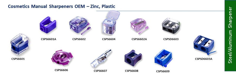 Manual Sharpeners OEM – Metal (Alum, Zinc)