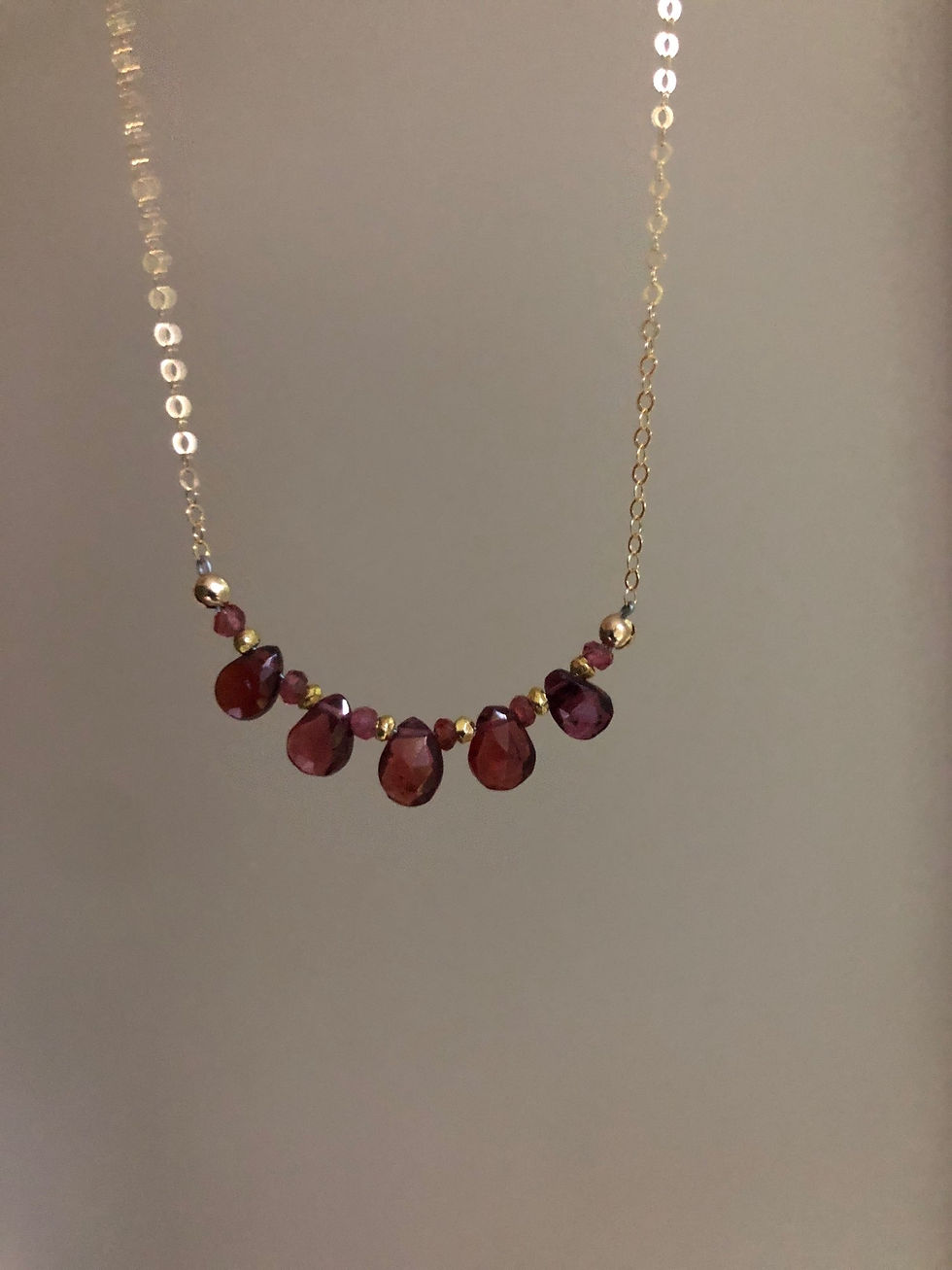 Garnet 5 - Necklace