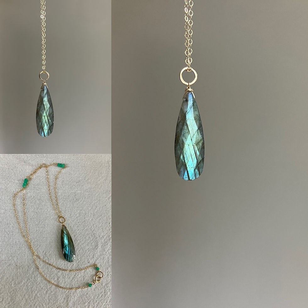 Labradorite in Green