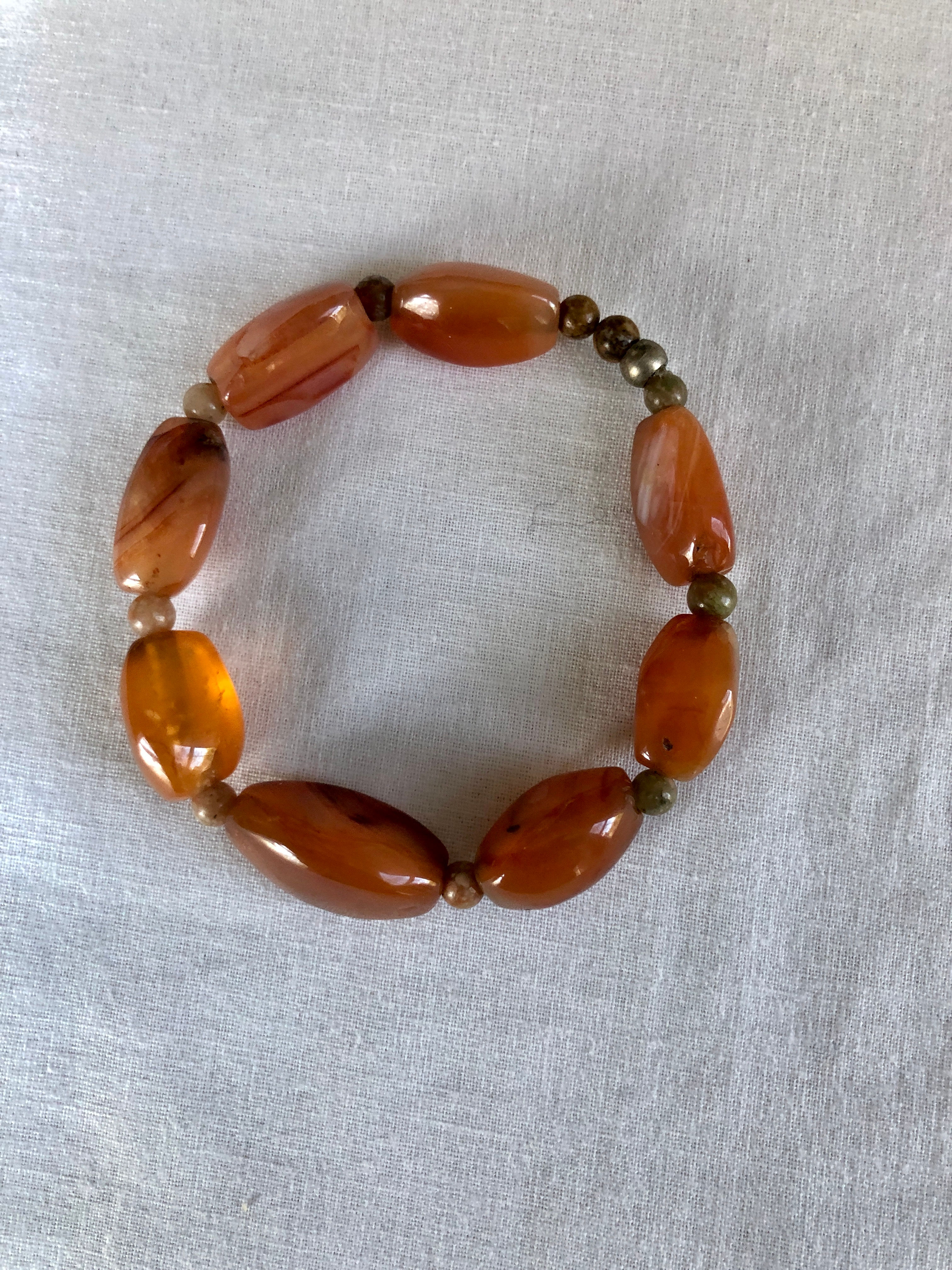 Bold Blues Carnelian - Stack