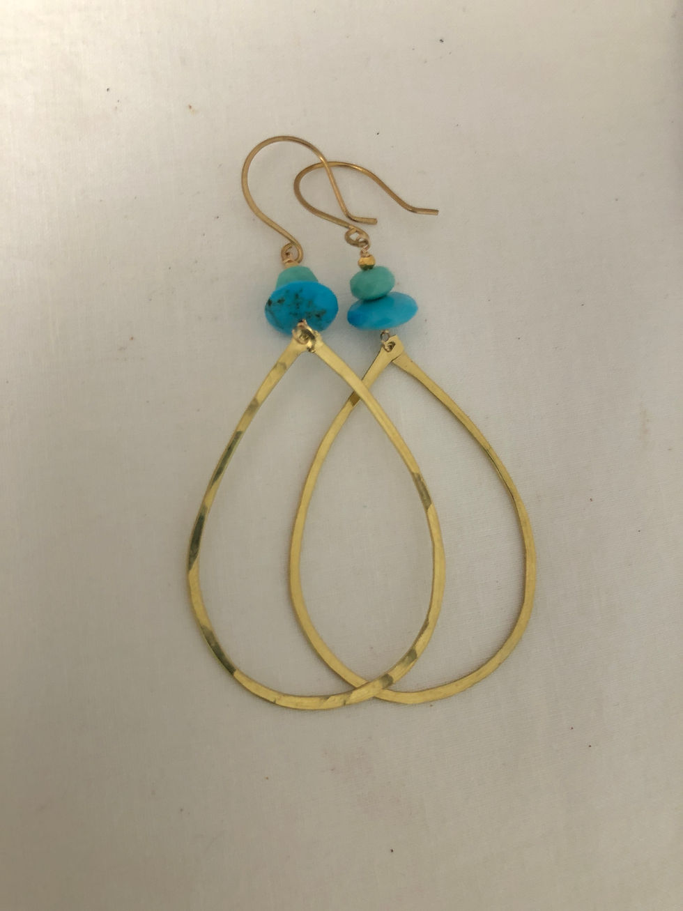 Thumbnail: Turquoise and Brown Garnet Necklace