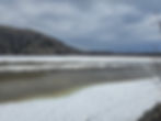 Tanana River, approx. 1/2 mile upriver from the Tripod. Just beyond the railroad bridge.