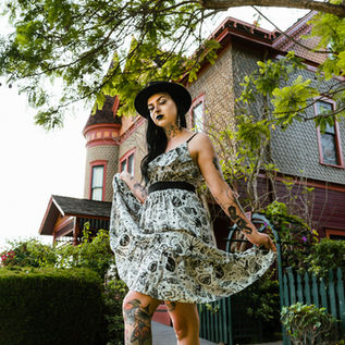 Victorian House Session in Old Town | Nikki Metcalfe X Sourpuss Clothing