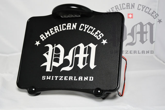 Miniaturbild: FTR 1200 PM seitlicher Kennzeichenhalter/Steel licenseplate holder