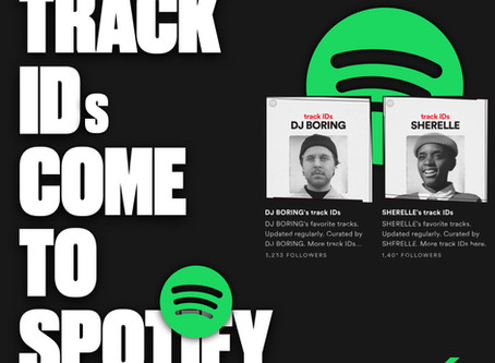 Track IDs come to Spotify