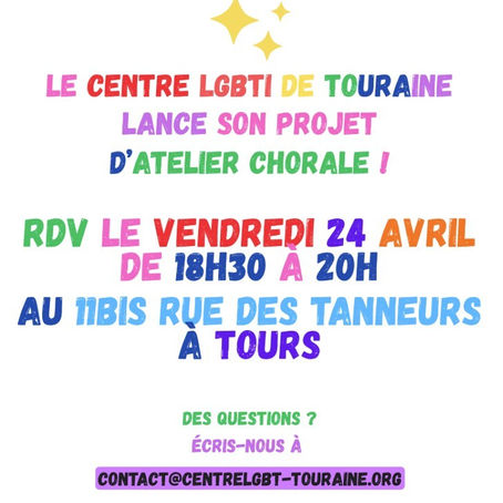 PROJECT D'ATELIER CHORALE - 24 AVRIL