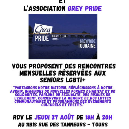 GREY PRIDE 27 AOÛT 18H