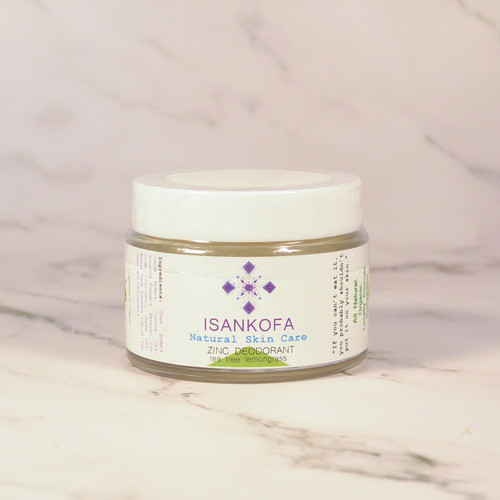 Zinc Deodorant Isankofa Skin Care