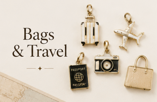 Travel – Stainless Steel Charms