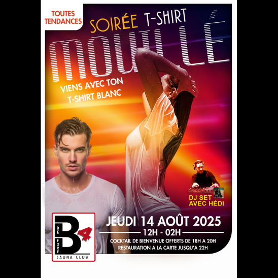 💦T-SHIRT MOUILLÉ