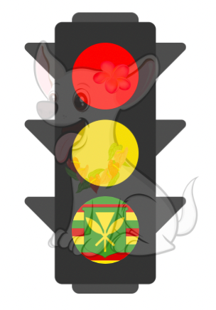 Hawaiʻi Stop Sticker