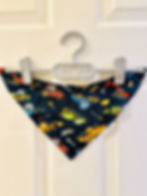 Thumbnail: Charcoal Truck Drool Bib