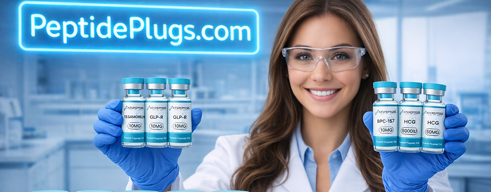 Peptide Plugs spokeswoman