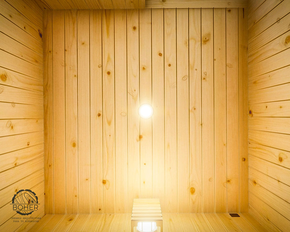 Miniatura: CABINA SAUNA PORTÁTIL CLASSIK 2P | Sauna Interior Eléctrico BOHER