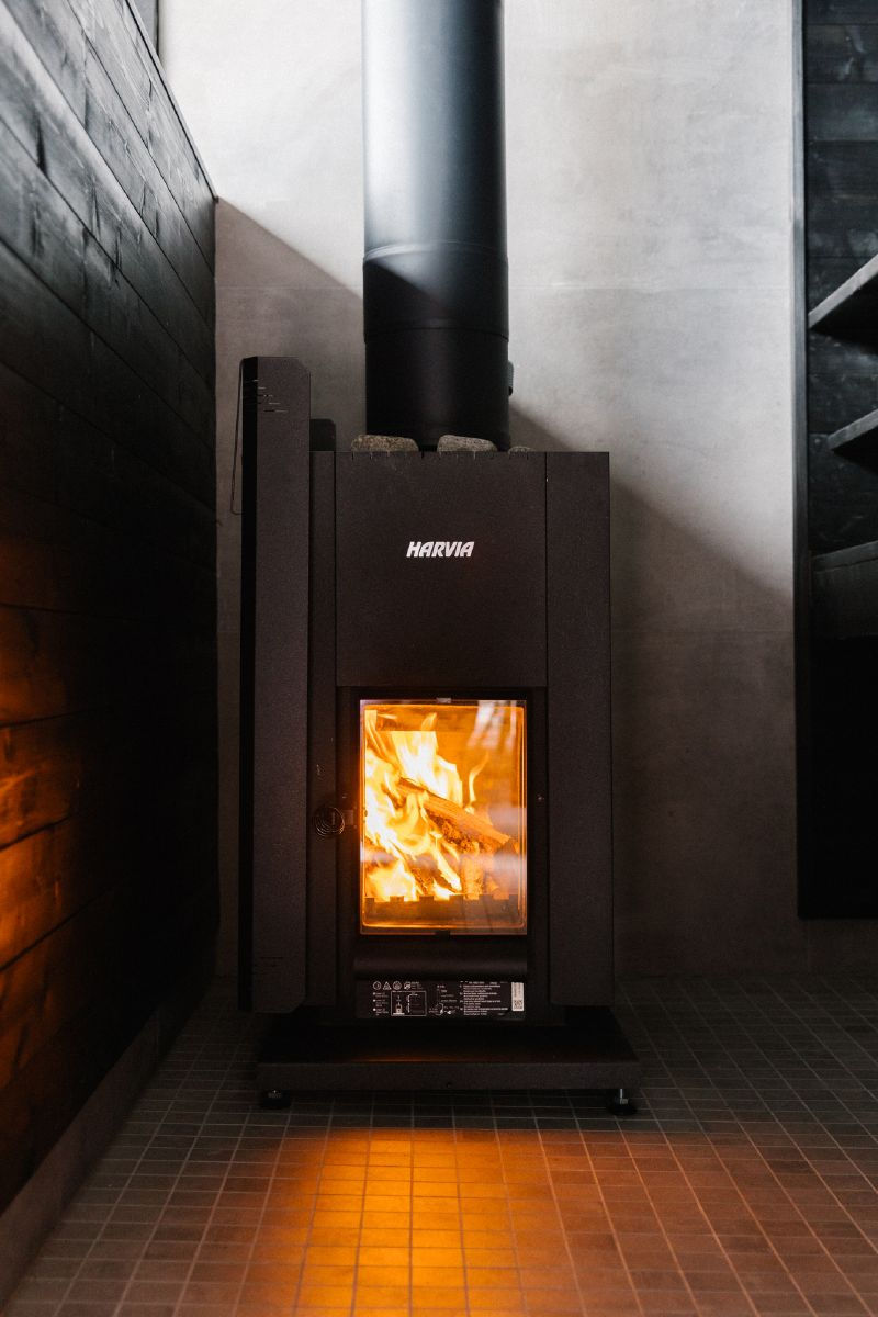 Miniatura: HARVIA LINEAR | Calefactor Sauna Leña Harvia
