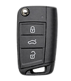 Audi A1 2018-2026 audi rectangular flip key example