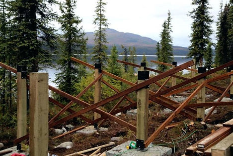 post-beam-foundation-construction-uprigh