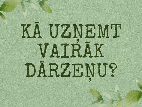 Kā uzņemt vairāk dārzeņu?