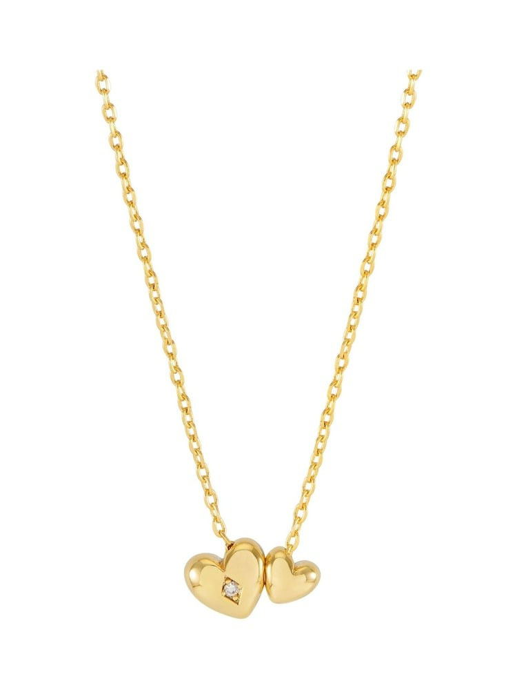 Double Heart Necklace